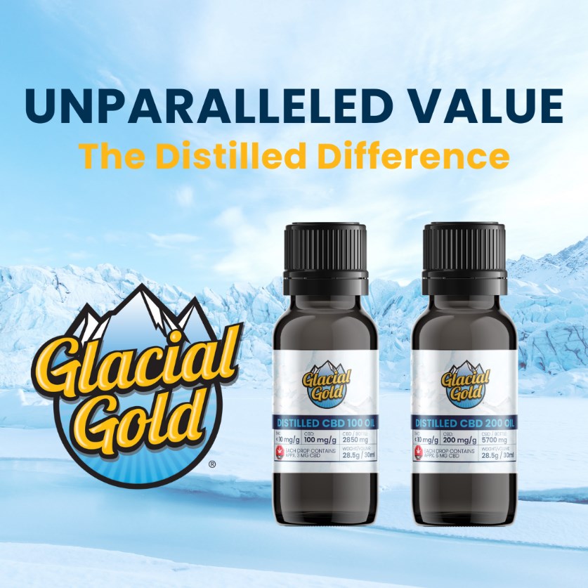 Glacial Gold CBD oil